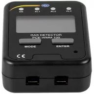   PCE Instruments Széndioxid mérő 0 - 50000 ppm Oxigénmérő készülék, Hőmérsékletmérő funkcióval, Falra szerelhető Kalibráció Gyári standard (tanúsítvány nélkül)