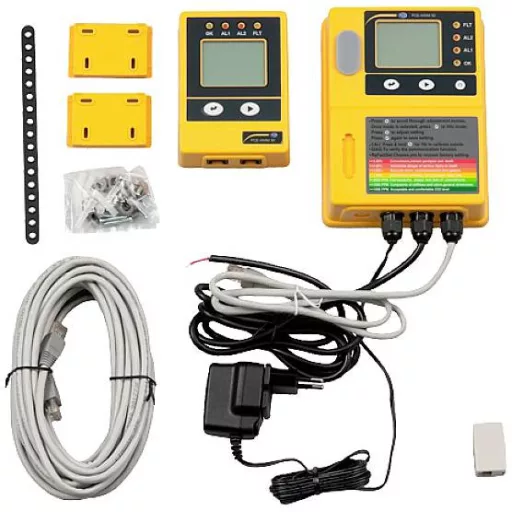 PCE Instruments Széndioxid mérő 0 - 50000 ppm Hőmérsékletmérő funkcióval Kalibráció Gyári standard (tanúsítvány nélkül)