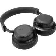   LINDY LH900XW Over Ear fejhallgató Vezeték nélküli Fekete Noise Cancelling Headset, Hangerő szabályozás, Forgatható fülkagyló