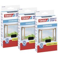   tesa STANDARD 55671-00500-03 Légyfogó rács (Sz x Ma) 1100 mm x 1300 mm Antracit 3 db