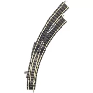   9175 N Fleischmann sín (ággyal) Hajlított váltó, jobbos 45 ° 356.5 mm, 420 mm
