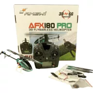 Amewi AFX180 PRO 3D flybarless RC kezdő helikopter RtF