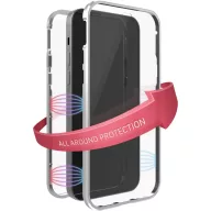   Black Rock 360° Glass Cover Apple iPhone 13 Ezüst 1170TGC08