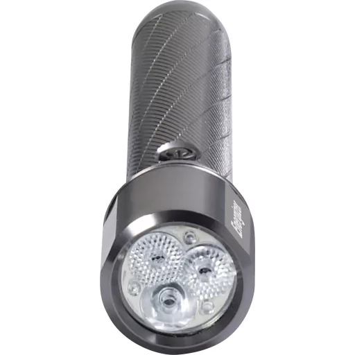 Energizer Vision HD Metal 2AA LED Kézilámpa Elemekről üzemeltetett 3.5 óra 96.67 g