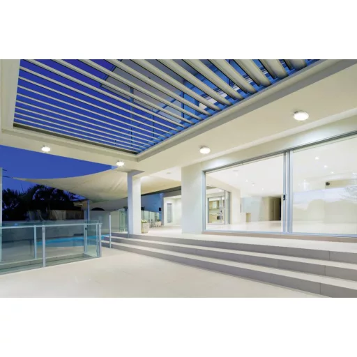 Kanlux 19064 Daba Pro LED-es kültéri mennyezeti lámpa LED Fixen beépített LED-es 25 W Fehér