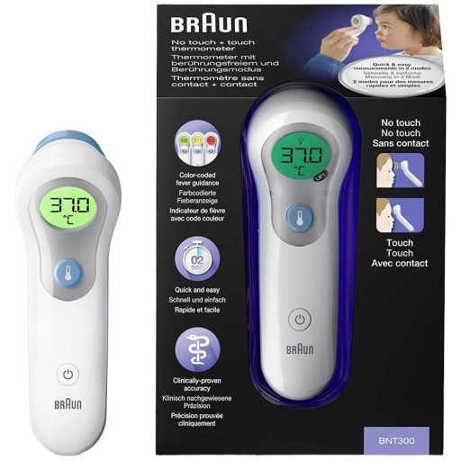 Braun BNT300WE Lázmérő LED-es világítással
