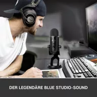   Álló Számítógépes mikrofon Blue Microphones Yeti Átviteli mód:Vezetékes, USB
