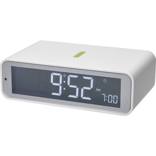 TFA Dostmann 60.2560.02 Rádiójel vezérlésű Ébresztőóra Fehér Riasztási idők 1