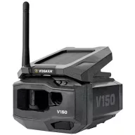   Vosker V150 LTE Wireless Outdoor Solar Vadmegfigyelő kamera Felgyorsított felvétel funkció, 4G képátvitel, GSM modul Fekete-szürke