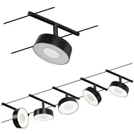   Paulmann WS DC Circle Zsinóros teljes készlet Fekete (matt), Króm