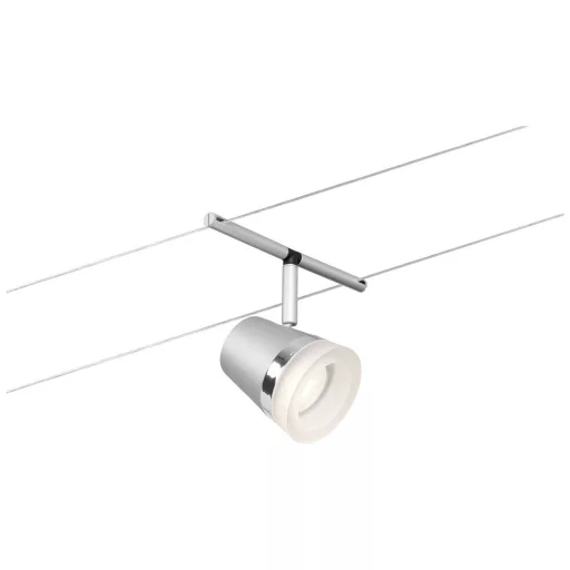 Paulmann WireDC Set Cone Zsinóros alapkészlet GU5.3 Króm (matt), Króm