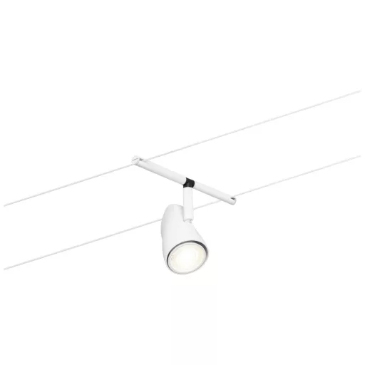 Paulmann WireDC Spot Cup Kisfeszültségű zsinóros rendszer lámpa GU5.3 Fehér (matt), Króm