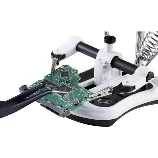 LED-es nagyítós lámpa, nagyítás: 2,5x, 5x, 6x, 10x, Toolcraft TO-7427316