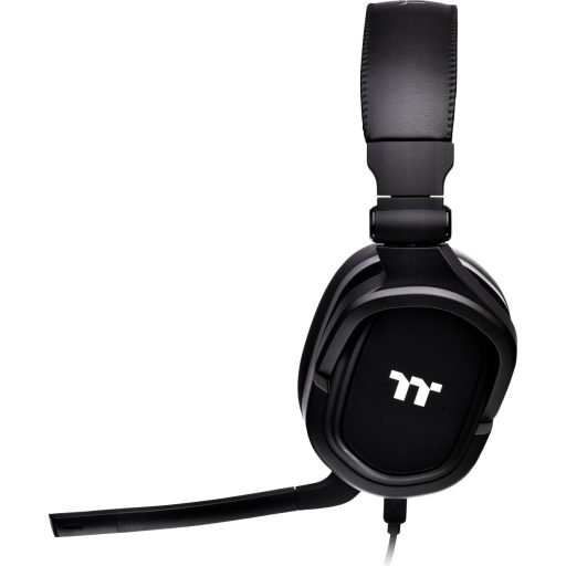Thermaltake Argent H5 Stereo Gaming Headset Gamer Over Ear headset Vezetékes Stereo Fekete Hangerő szabályozás, Mikrofon némítás