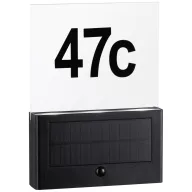   Paulmann 94577 Neda Napelemes házszám megvilágítás 1 W Melegfehér Antracit