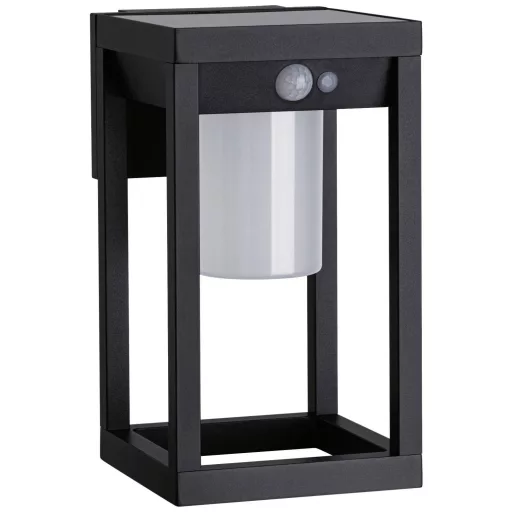 Paulmann 94572 Marisol Napelemes fali lámpa EEK: G (A - G) 5.5 W Melegfehér Fekete