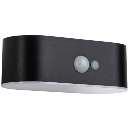 Paulmann 94571 Ayda Napelemes fali lámpa EEK: G (A - G) 5.5 W Melegfehér Fekete