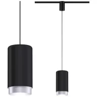   Paulmann URail Pend Corus Nagyfeszültségű sínrendszer lámpa URail E27 Fekete