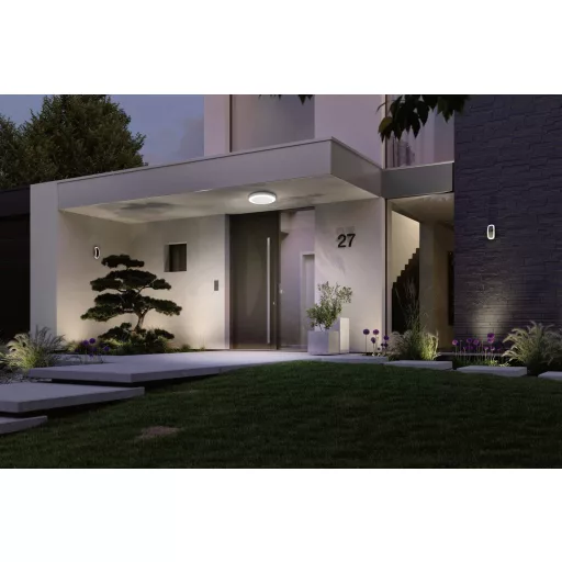 Paulmann Circula 94528 LED-es kültéri fali lámpa mozgásérzékelővel 14 W Bézs