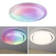   Paulmann 70547 Rainbow LED-es mennyezeti lámpa LED LED 38.50 W Króm, Fehér
