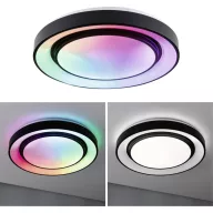   Paulmann 70545 Rainbow LED-es mennyezeti lámpa LED LED 19.25 W Fekete, Fehér