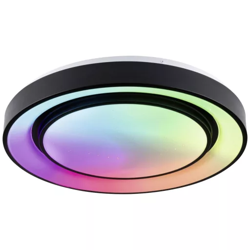 Paulmann 70545 Rainbow LED-es mennyezeti lámpa LED LED 19.25 W Fekete, Fehér