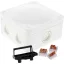 Wiska 10109675 Leágaztató doboz (H x Sz x Ma) 95 x 95 x 60 mm Fehér IP66/IP67 5 db