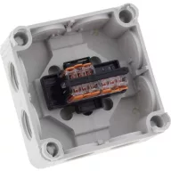   Wiska 10110403 Leágaztató doboz (H x Sz x Ma) 85 x 85 x 51 mm Szürke IP66/IP67 5 db