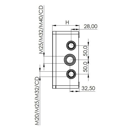 Wiska 10110743 Leágaztató doboz (H x Sz x Ma) 200 x 160 x 94 mm Fehér IP66/IP67 1 db
