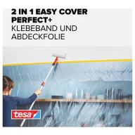   tesa Easy Cover Perfect+ 56575-00000-00 Fedőfólia Sárga, Átlátszó (H x Sz) 17 m x 2.60 m 1 készlet