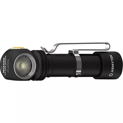 ArmyTek Wizard C2 Pro Nichia Magnet Warm LED Kézilámpa Mágneses tartóval Akkuról üzemeltetett 1600 lm 4680 óra 65 g