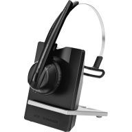   EPOS SENNHEISER - EPOS IMPACT D 10 USB ML - Headset - On-Ear - konvertierbar On Ear headset DECT Mono Fekete Noise Cancelling Mikrofon némítás Telefon