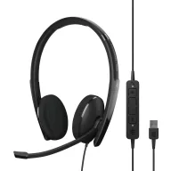   EPOS EPOS ADAPT 160T USB II - Headset - On-Ear - kabelgebunden On Ear headset Vezetékes Stereo Fekete Noise Cancelling Hangerő szabályozás, Mikrofon némítás
