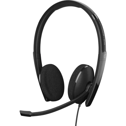 EPOS EPOS ADAPT 160T USB II - Headset - On-Ear - kabelgebunden On Ear headset Vezetékes Stereo Fekete Noise Cancelling Hangerő szabályozás, Mikrofon némítás