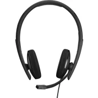   EPOS EPOS ADAPT 160T USB II - Headset - On-Ear - kabelgebunden On Ear headset Vezetékes Stereo Fekete Noise Cancelling Hangerő szabályozás, Mikrofon némítás