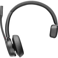   HP Poly VOYAGER 4310 UC On Ear headset Bluetooth® Mono Fekete mikrofon zajelnyomás, Noise Cancelling Mikrofon némítás Telefon