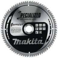   Makita B-67240 B-67290 Körfűrészlap 260 x 30 x 2.15 mm Fogak száma (collonként): 80 1 db