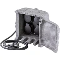   EVN 230415 Kerti elosztó 4 részes Gránitszürke (matt) Kő hatás