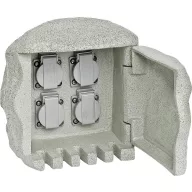   EVN 230418 Kerti elosztó 4 részes Gránitszürke (matt) Kő hatás