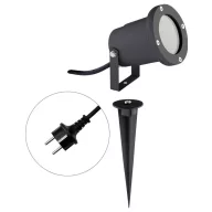 EVN 545239 545239 LED-es kerti fényszóró GU10 35 W Fekete