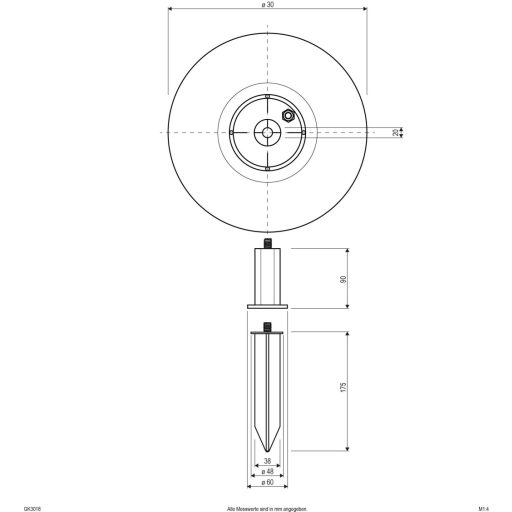 EVN GK3018 EVN Lichttechnik Kerti lámpa Golyó E27 25 W