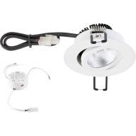   EVN PC20D60102 PC20D60102 LED-es beépíthető lámpa LED Fixen beépített LED-es 6 W Fehér