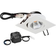   EVN PC24N90102 LED-es beépíthető lámpa LED Fixen beépített LED-es 8.4 W Fehér