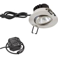   EVN PC650N91302 EVN Lichttechnik LED-es beépíthető lámpa LED Fixen beépített LED-es 8.4 W Nemesacél