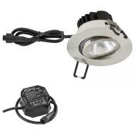   EVN PC650N91340 PC650N91340 LED-es beépíthető lámpa LED Fixen beépített LED-es 8.4 W Nemesacél