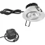 EVN PC650N91402 PC650N91402 LED-es beépíthető lámpa LED Fixen beépített LED-es 8.4 W Alumínium