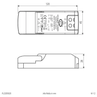 EVN PLD205025 LED meghajtó Állandó áramú 500 mA 1 db