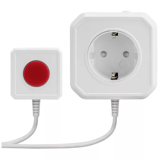 Ansmann 1260-0002 Energiatakarékos dugalj Fehér Védőérintkezős 1 db