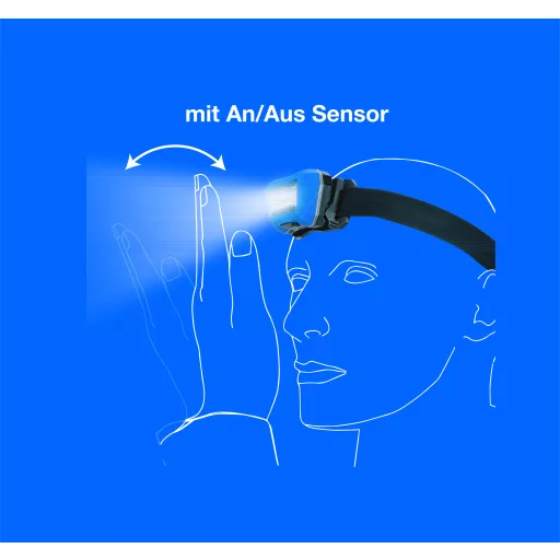 AS Schwabe LED Fejlámpa Akkuról üzemeltetett 200 lm 42825