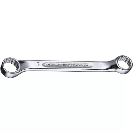 Stahlwille 41603436 180 A 9/16 X 5/8 kettős gyűrűskulcs